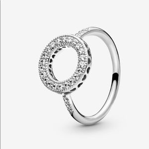 Pandora Sparkling Halo Ring